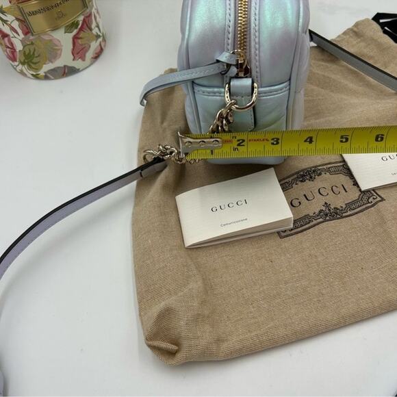 Women's Gucci GG medium Mormont shoulder bag Made in Italy - Picture 14 of 14